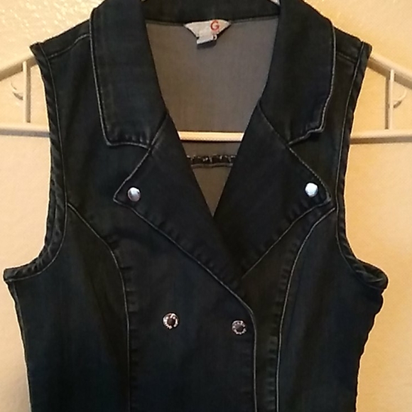 🌟HP🌟GUESS JEAN MINI DRESS - Picture 5 of 12